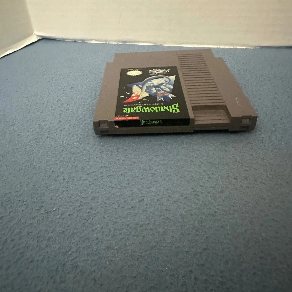 Shadowgate Nintendo NES Game Cartridge Kemco NES-3S-USA Authentic Retro 8-Bit
